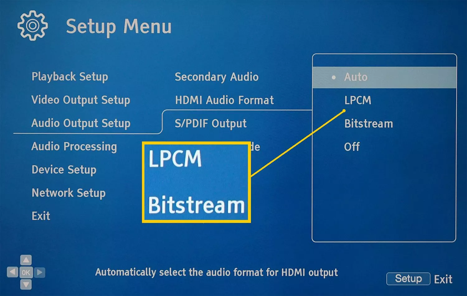 pcm vs bitstream